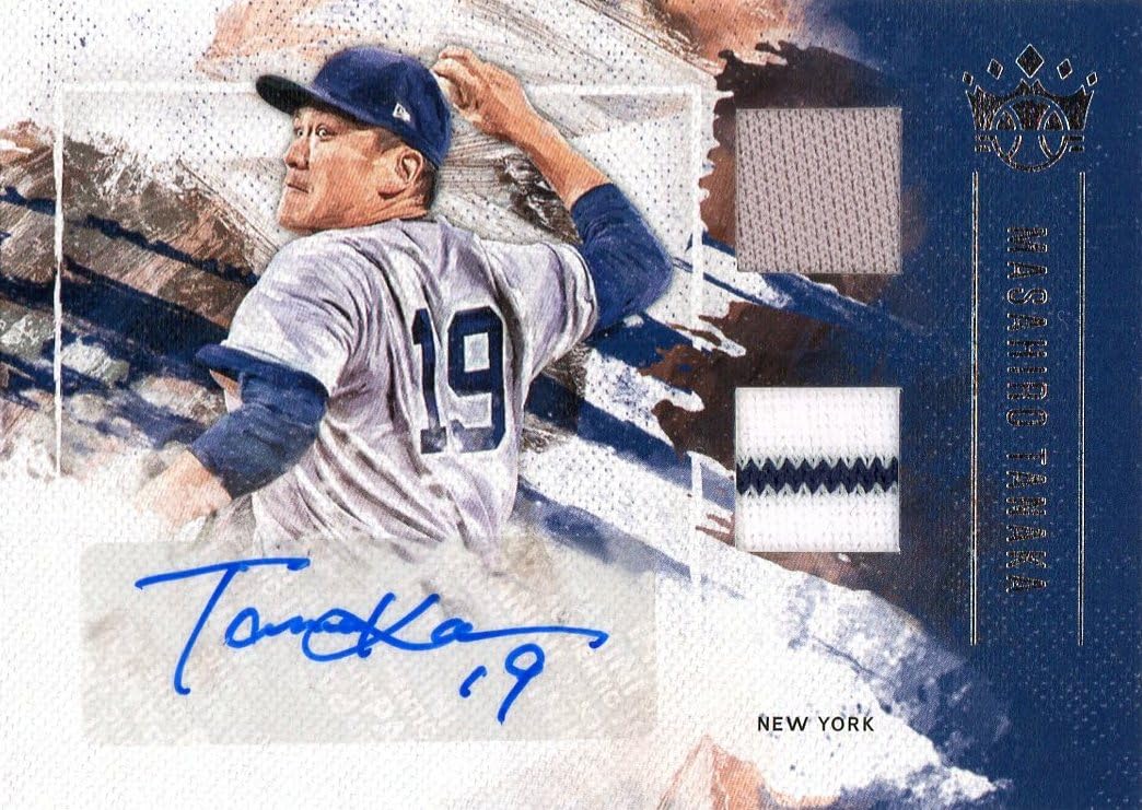 Amazon.co.jp: 田中将大 直筆 サイン 入り 2019年 Panini社 ヤンキース